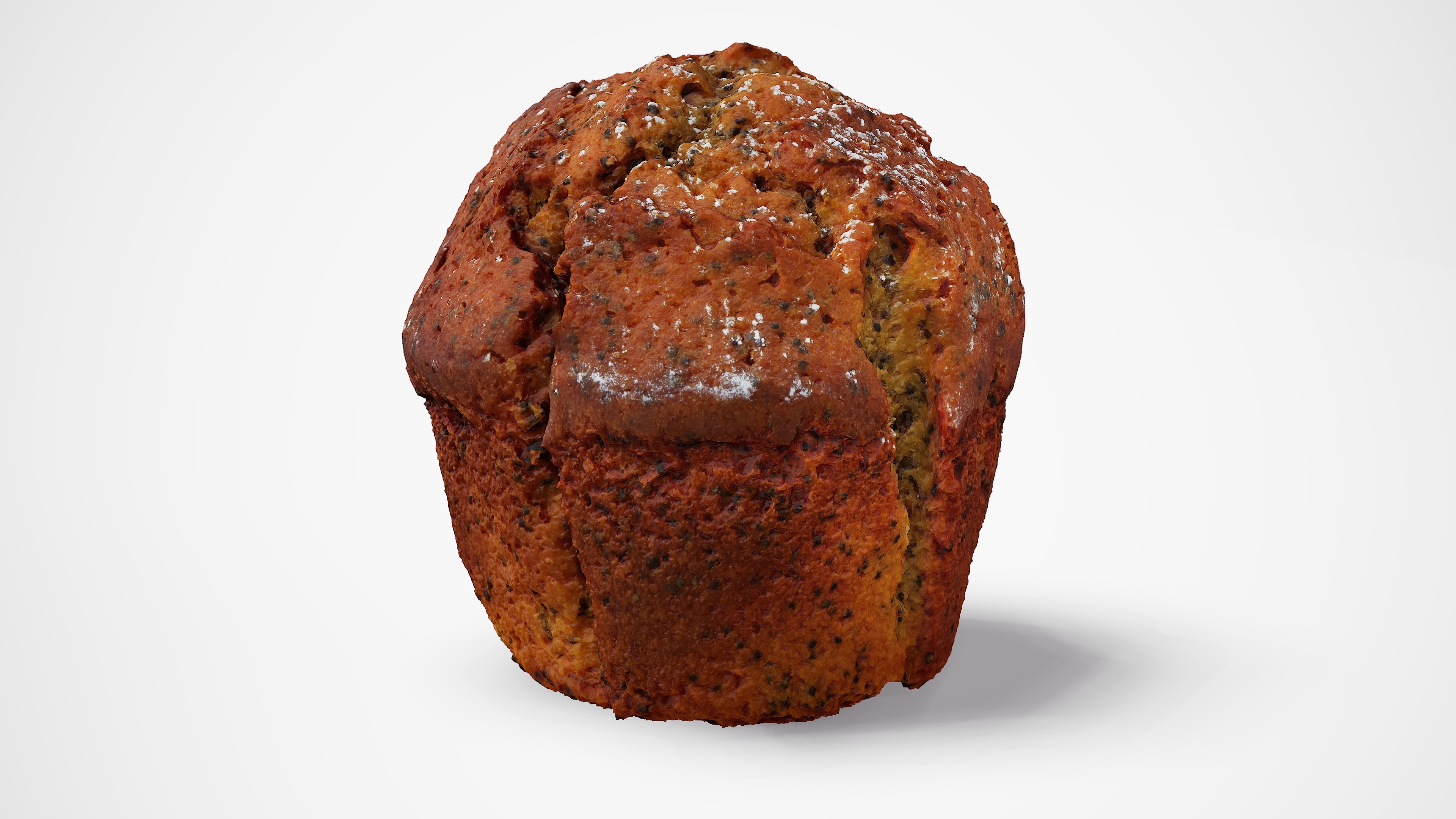 Muffin - Photorealistic Scan Low-poly 3D model_18