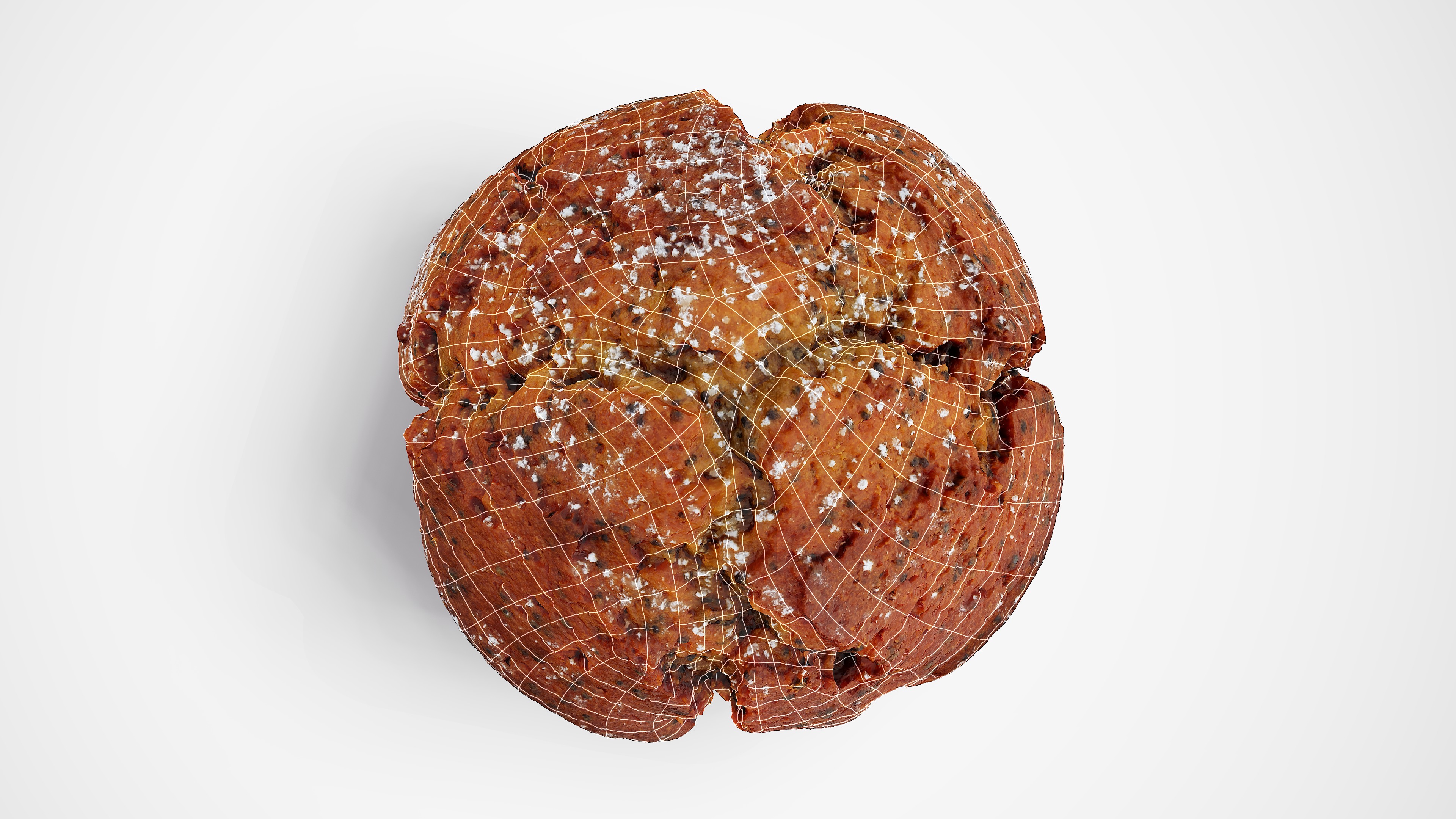 Muffin - Photorealistic Scan Low-poly 3D model_1