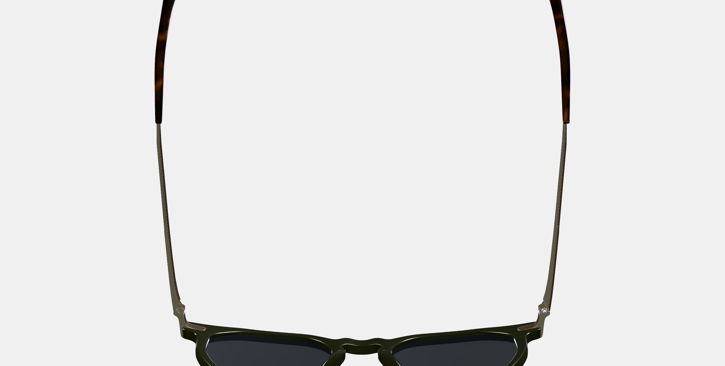 Rustin Sunglasses in Olive with Riesling 3D model_8