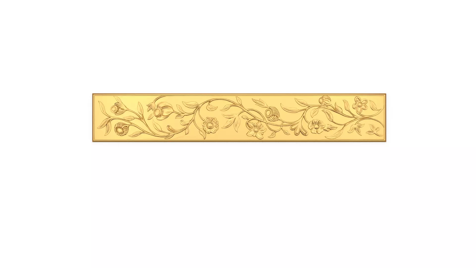 Classic decor ornament carved 25  3D model_0