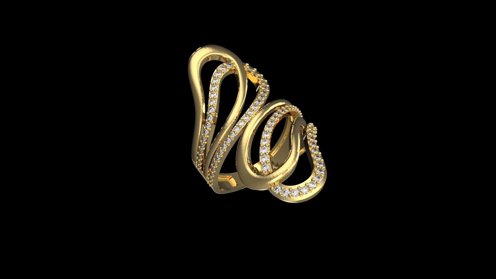 Rotate Ring 3D print model_3