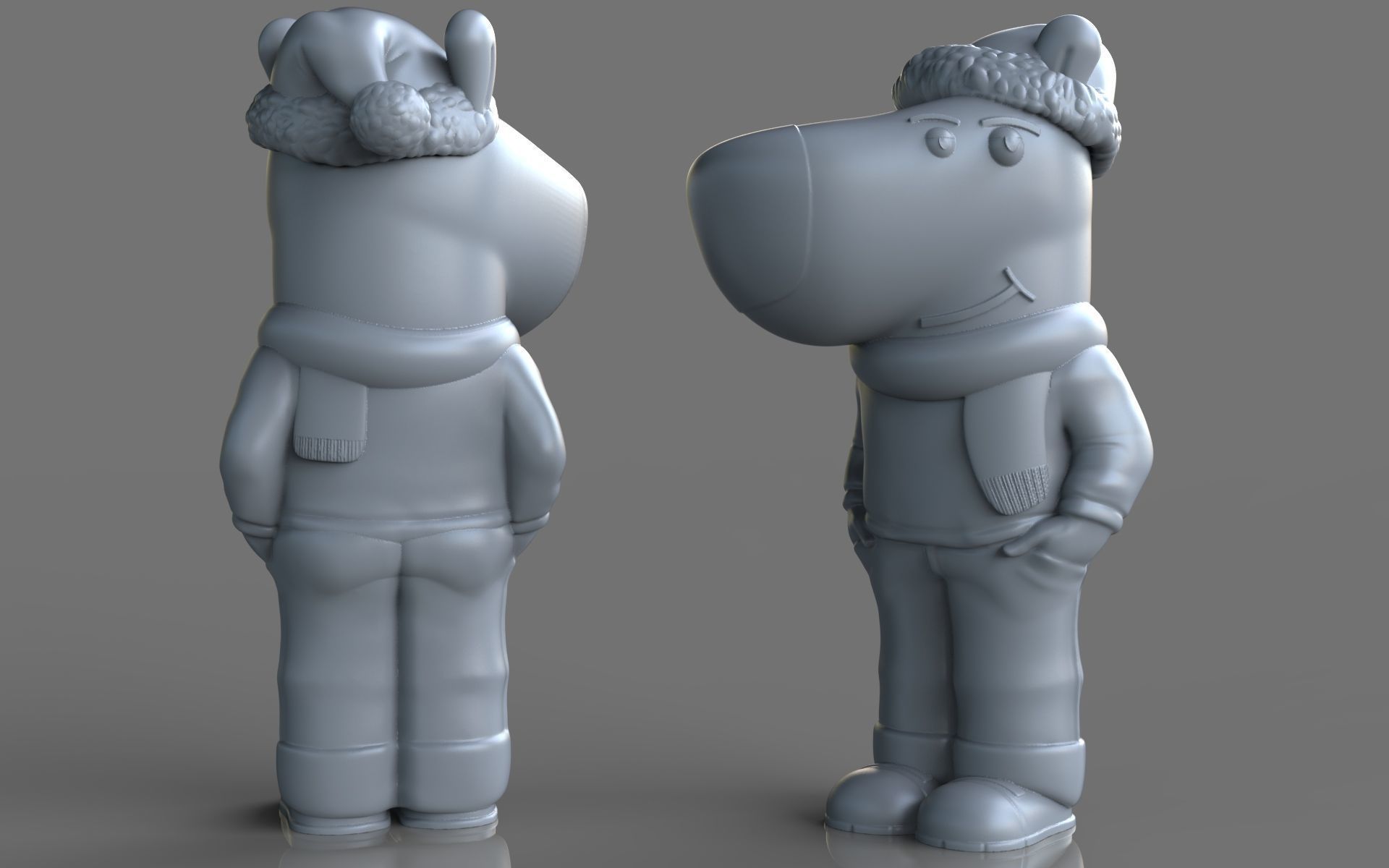 Chill Guy 3D print model_1