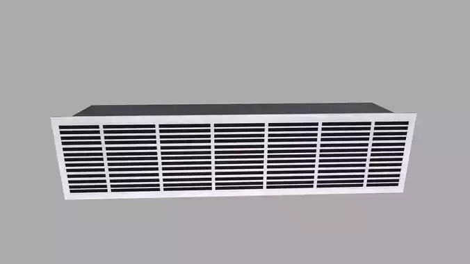 AC Vent Low-poly 3D model