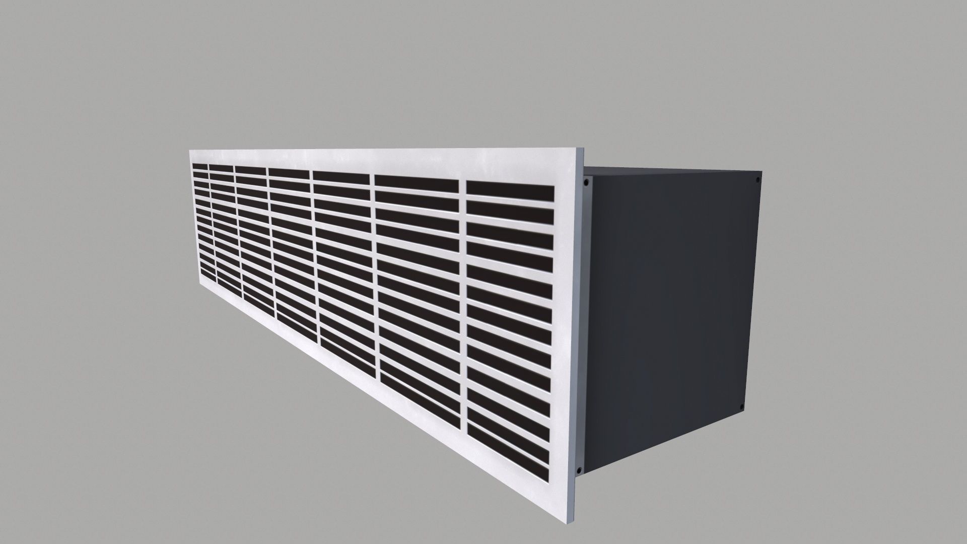 AC Vent Low-poly 3D model_5
