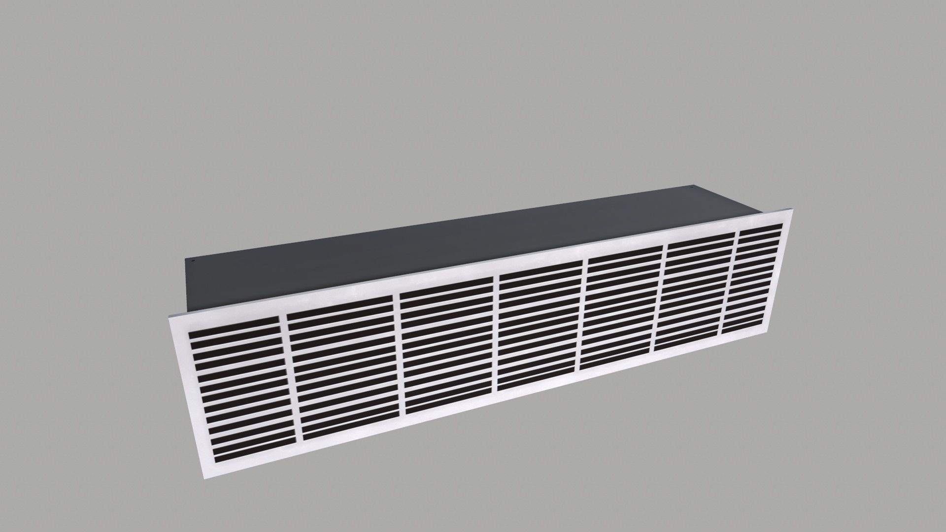 AC Vent Low-poly 3D model_3
