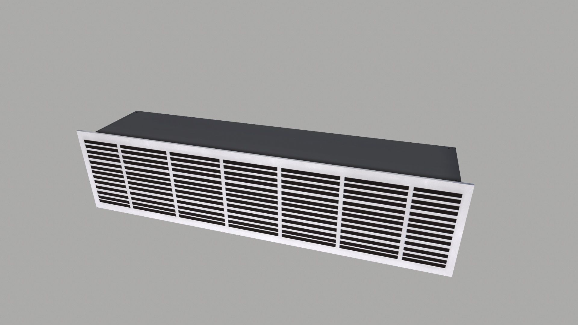 AC Vent Low-poly 3D model_4