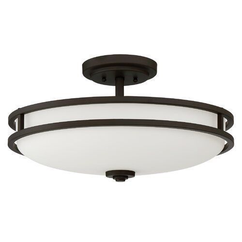 Roberson Light Semi Flush Mount 3D model_2