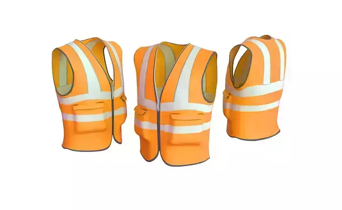 Realistic Worker Vest 005
