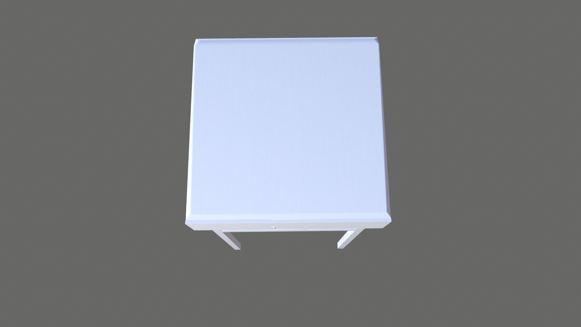 Table Low-poly 3D model_6