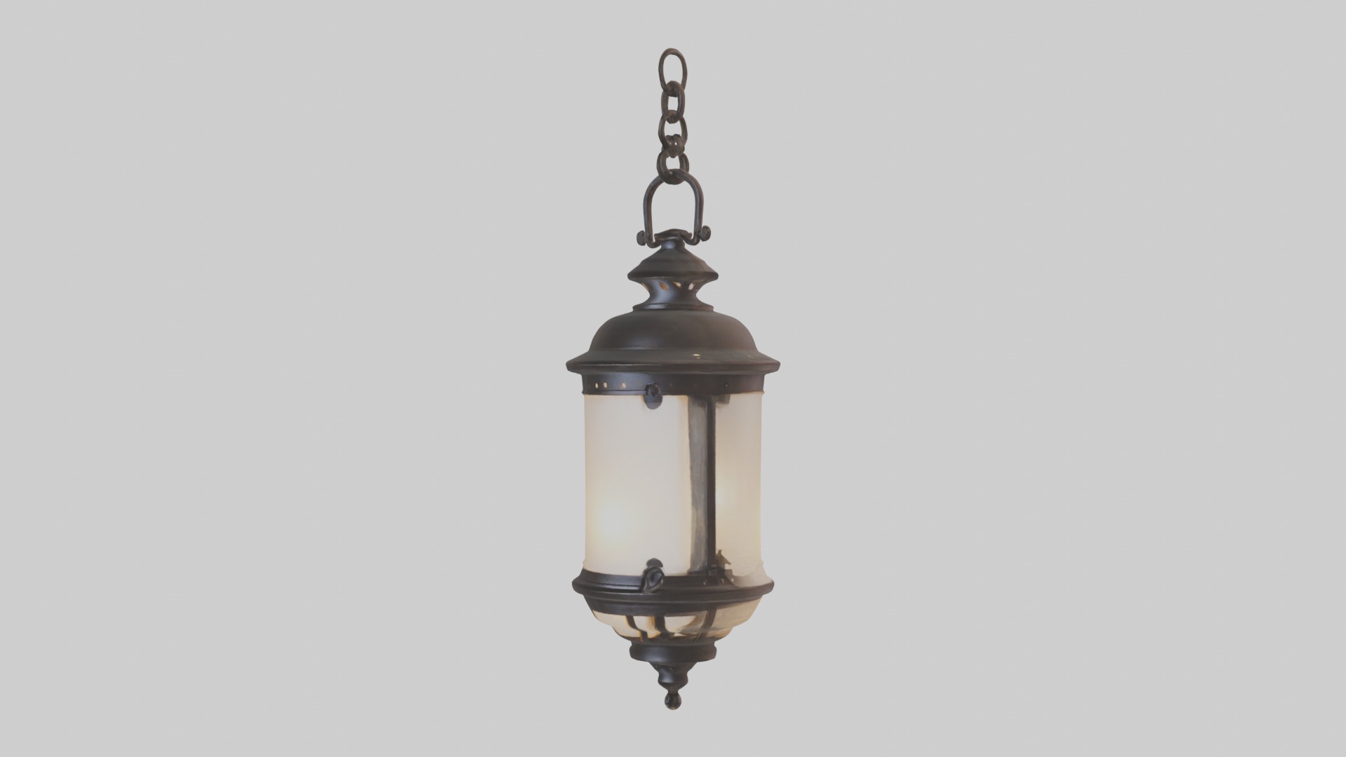 Hanginglantern Model Low-poly 3D model_4