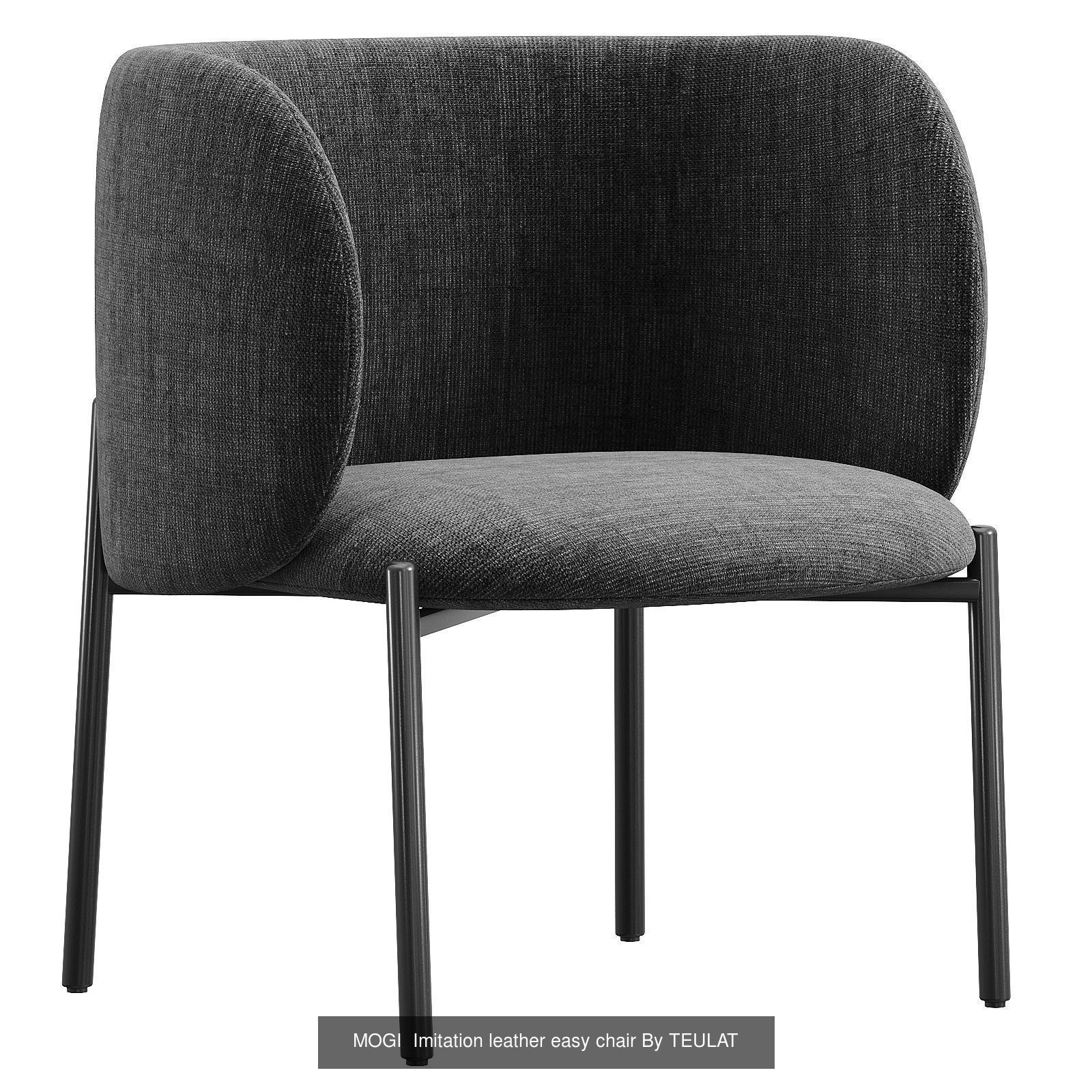 Modern armchairs 3D Model Collection_41