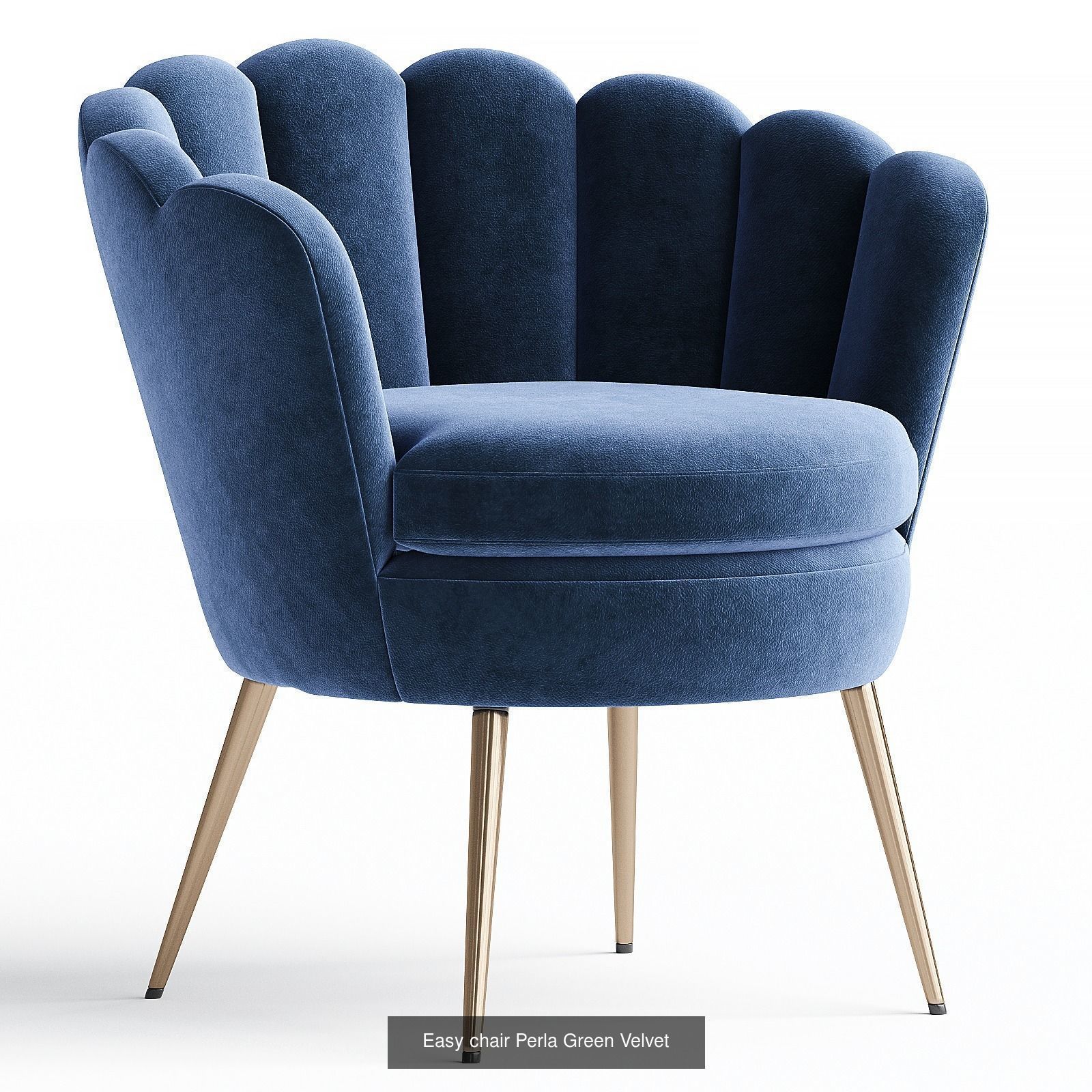 Modern armchairs 3D Model Collection_18