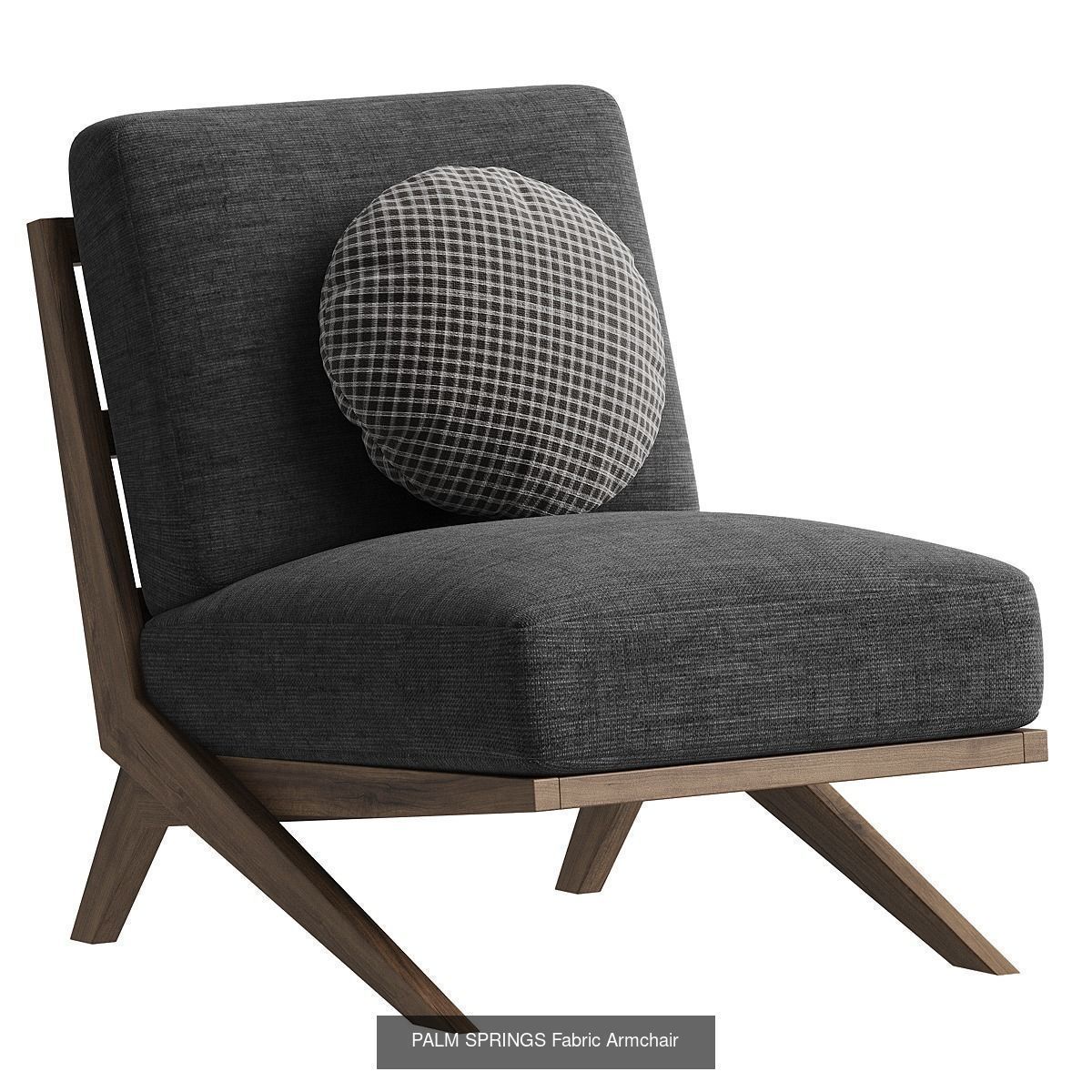 Modern armchairs 3D Model Collection_42