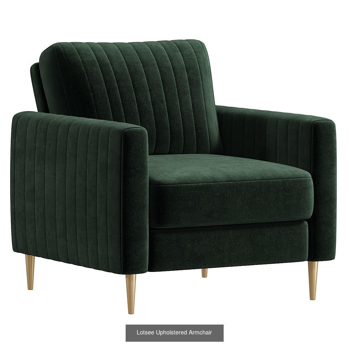 Modern armchairs 3D Model Collection_43