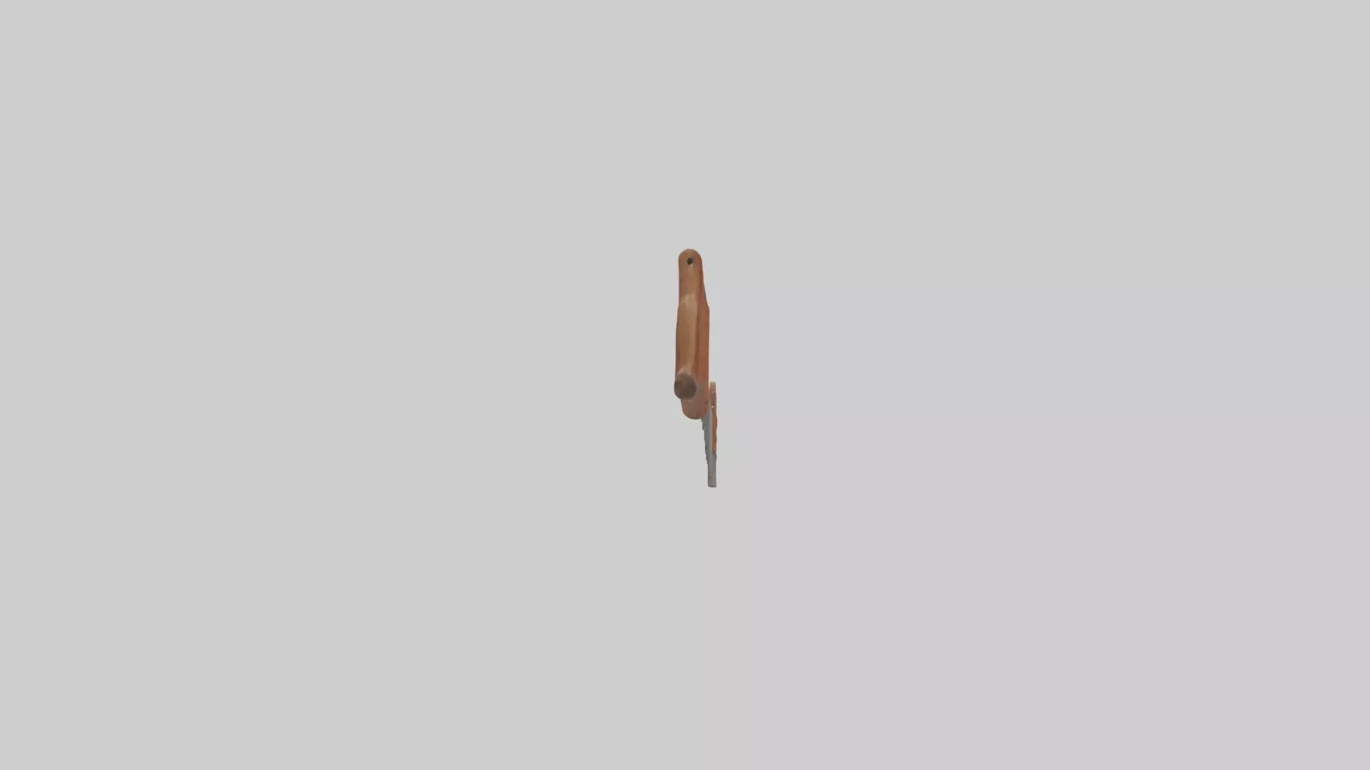 Handsaw Model Low-poly 3D model_0