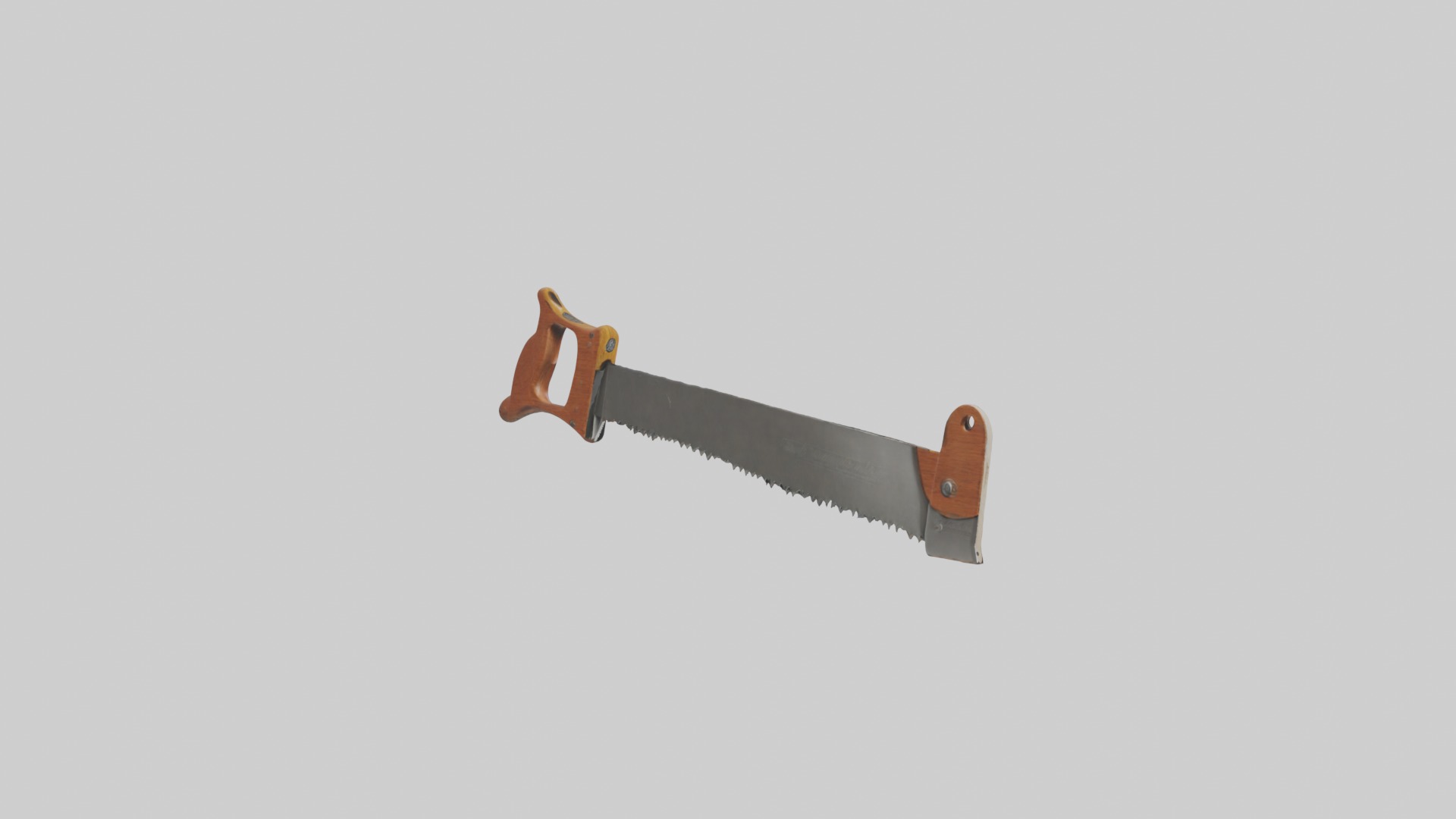 Handsaw Model Low-poly 3D model_5