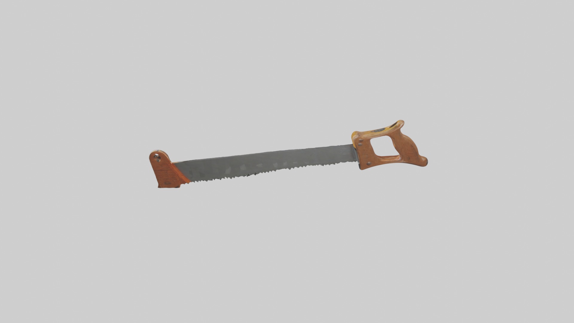 Handsaw Model Low-poly 3D model_11