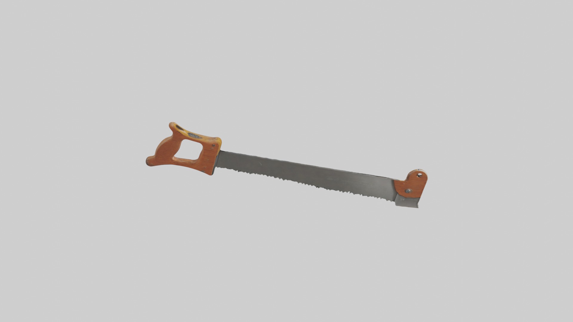 Handsaw Model Low-poly 3D model_12