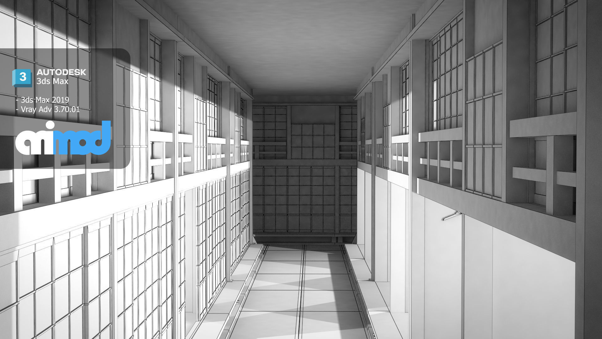 Japanese Izakaya Restaurant 0003 3D model_8