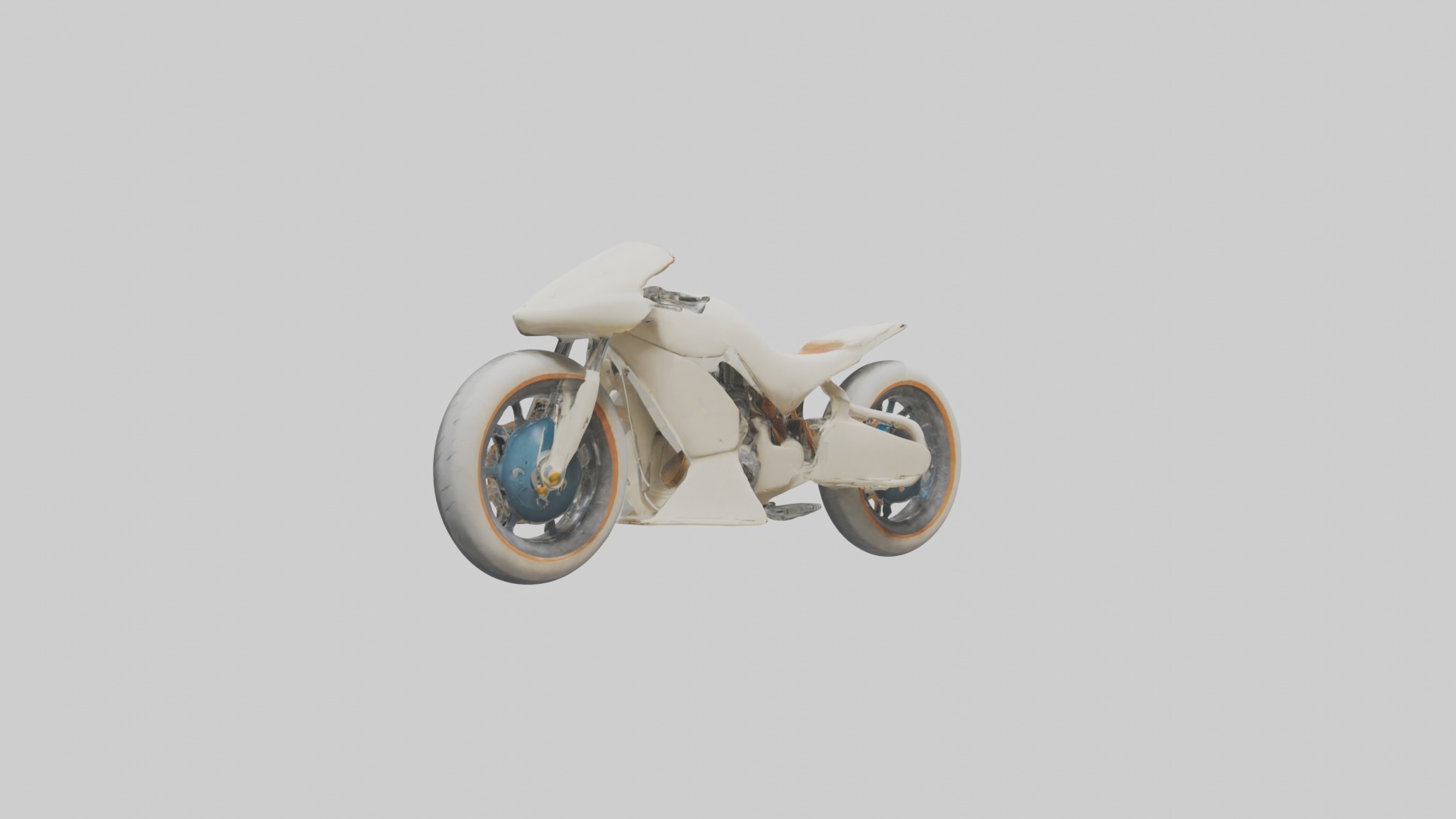 Gravity Defying Bike 1 Low-poly 3D model_5