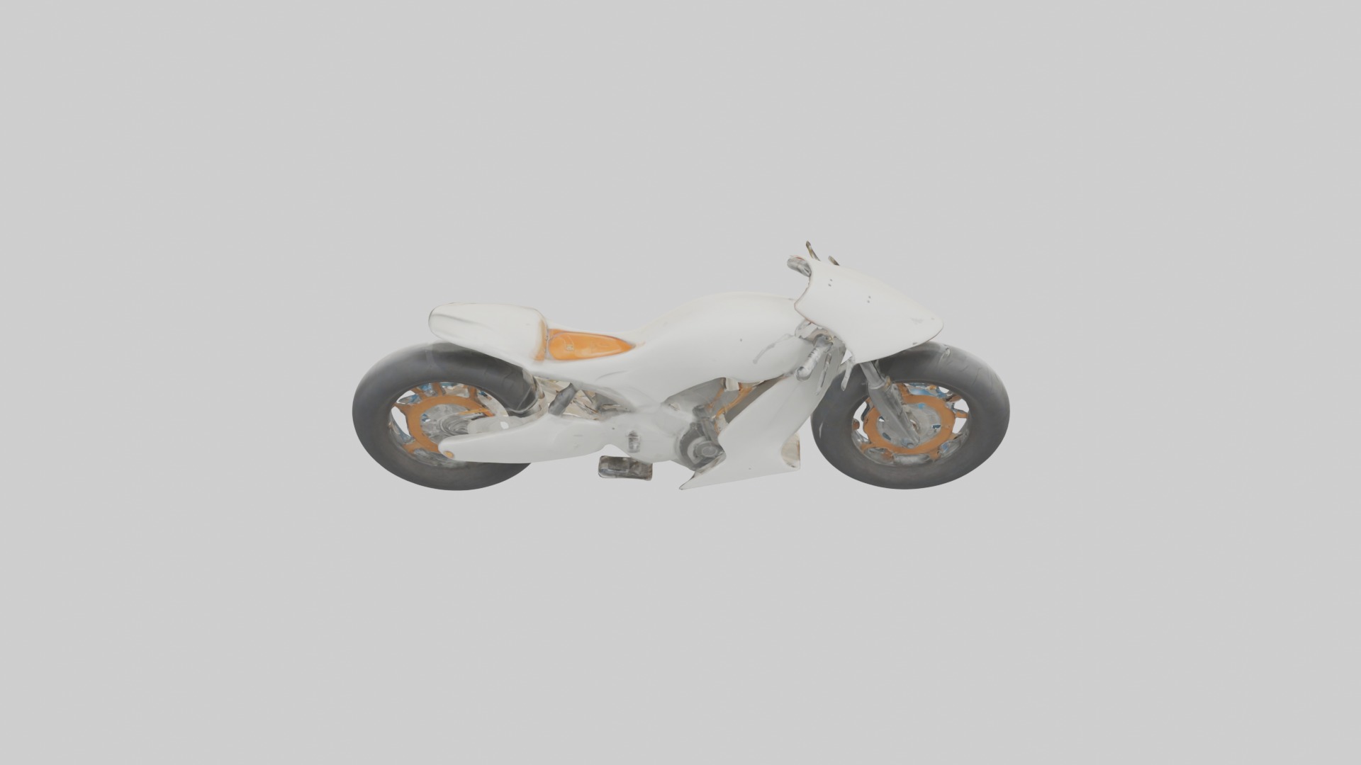 Gravity Defying Bike 1 Low-poly 3D model_9
