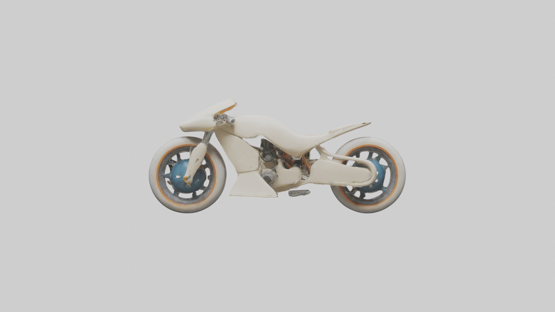 Gravity Defying Bike 1 Low-poly 3D model_3
