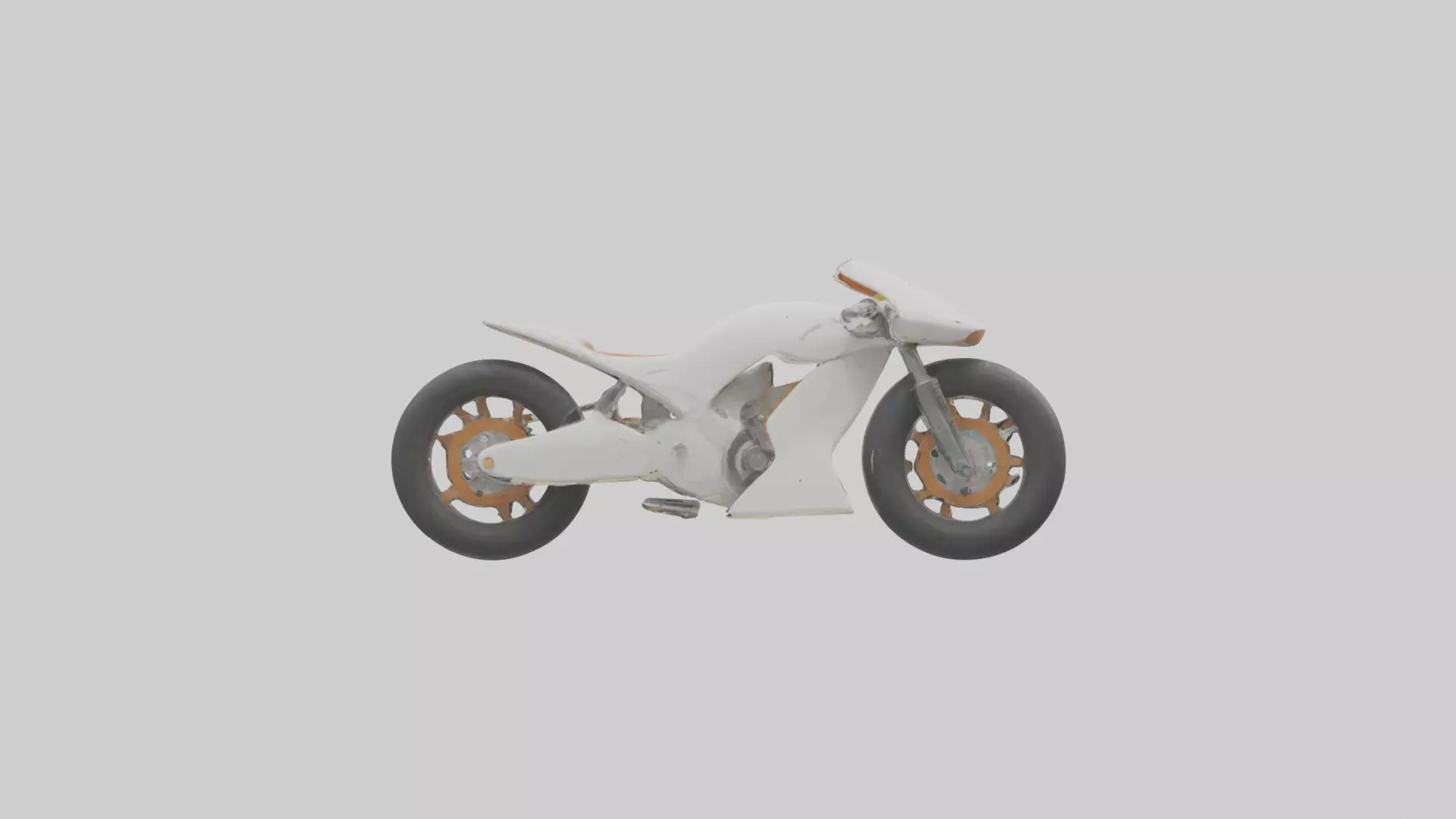 Gravity Defying Bike 1 Low-poly 3D model_0