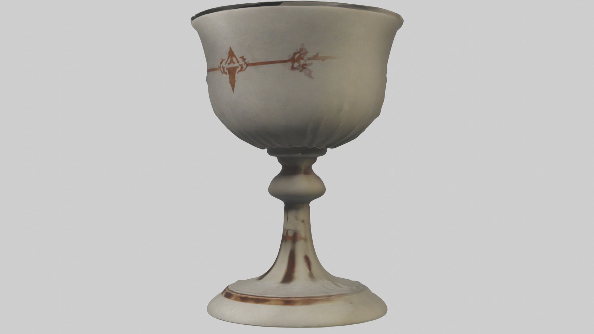 Goblet Model Low-poly 3D model_4