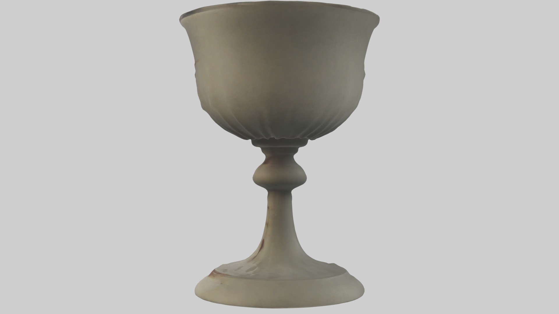 Goblet Model Low-poly 3D model_1