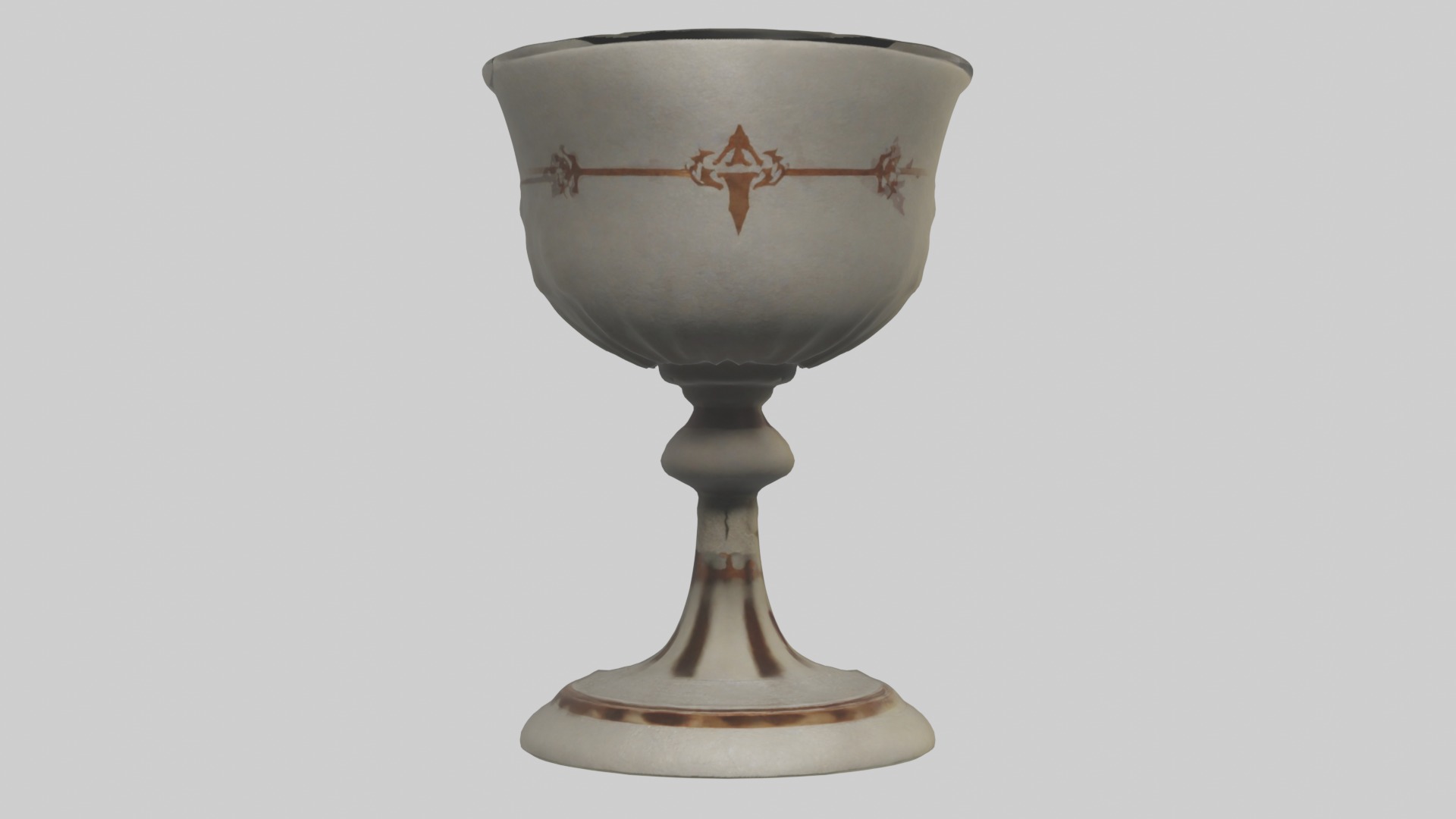 Goblet Model Low-poly 3D model_3