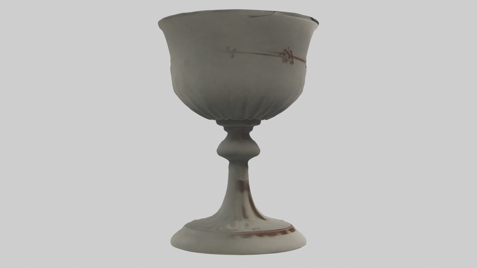 Goblet Model Low-poly 3D model_7