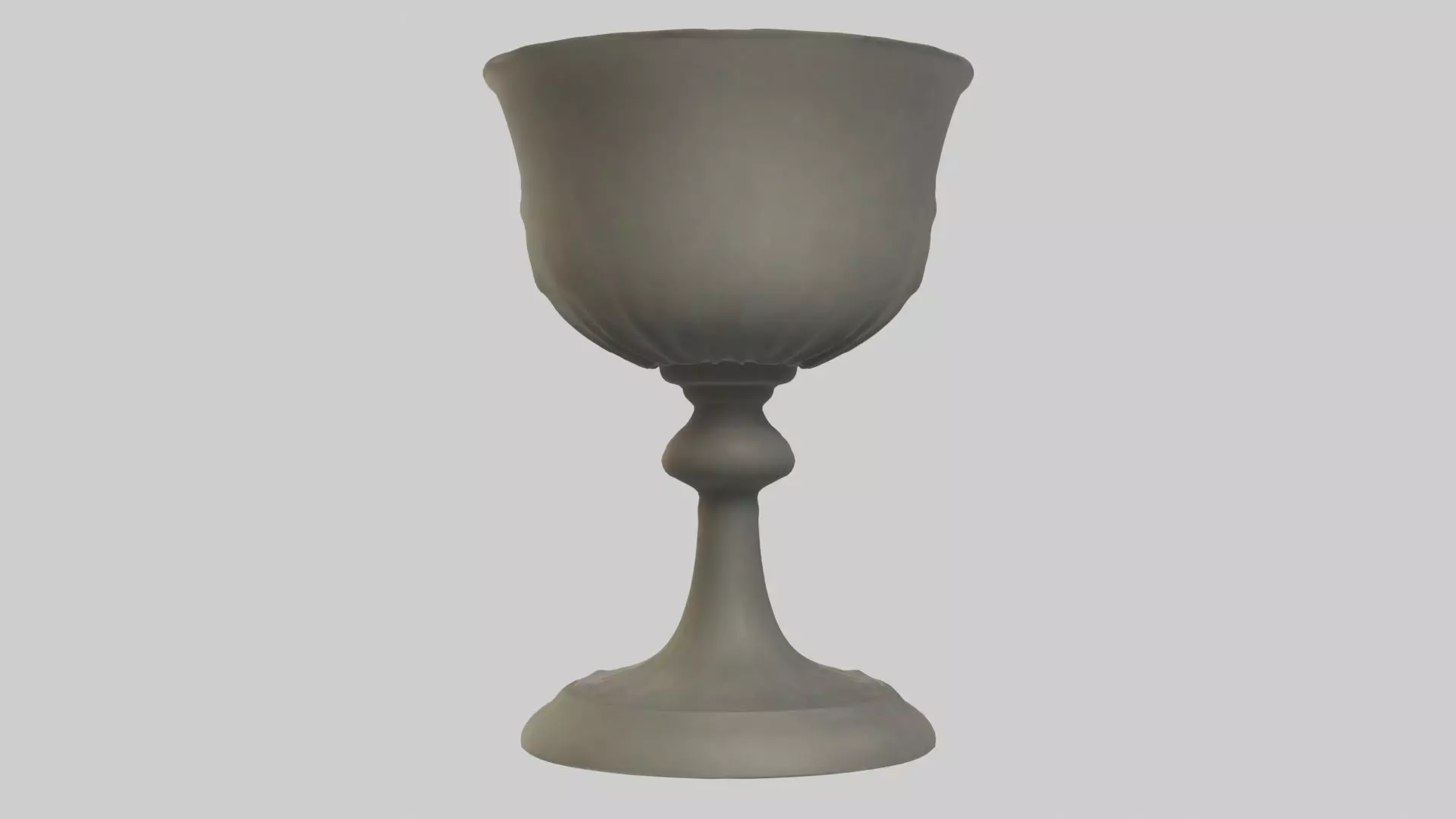 Goblet Model Low-poly 3D model_0