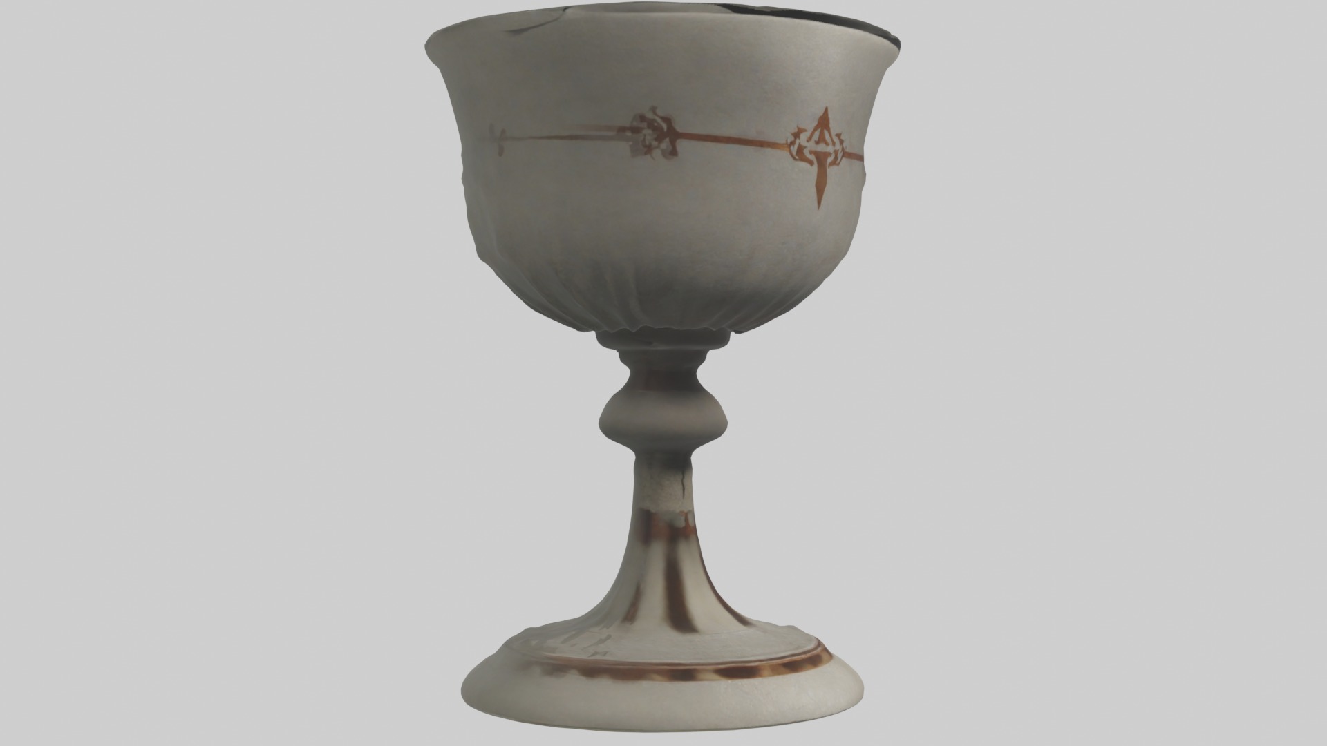 Goblet Model Low-poly 3D model_5