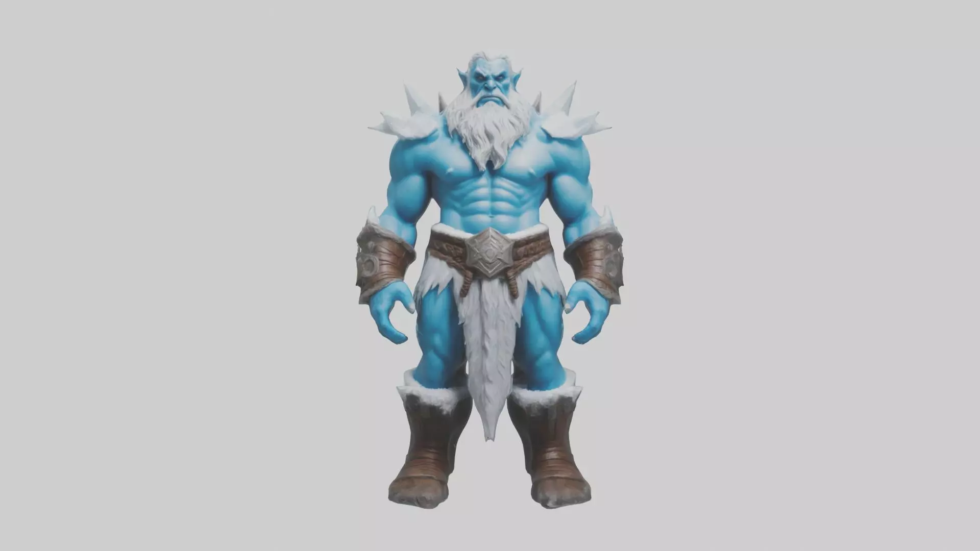 Frostgiant Model Low-poly 3D model_0