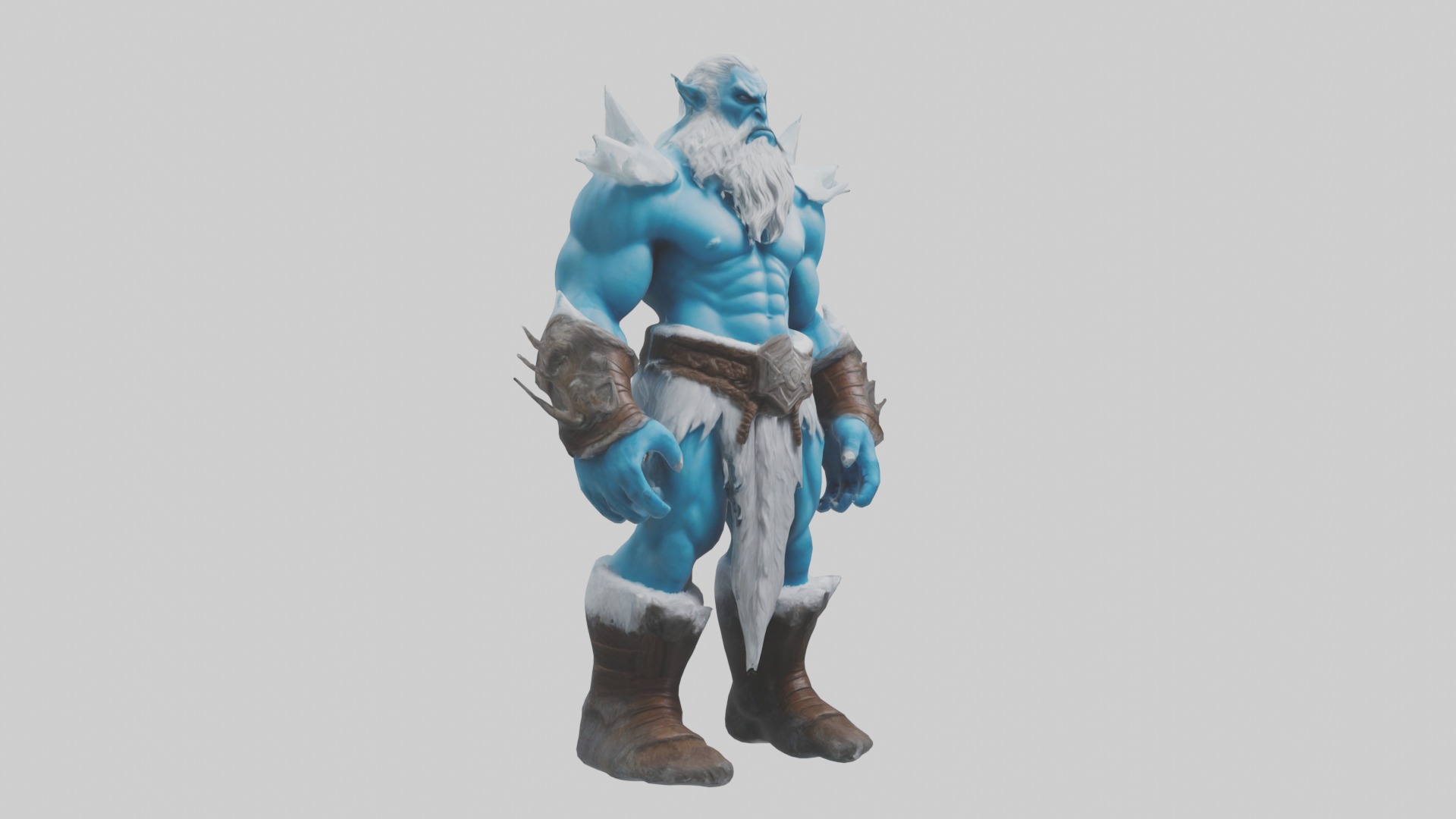 Frostgiant Model Low-poly 3D model_5