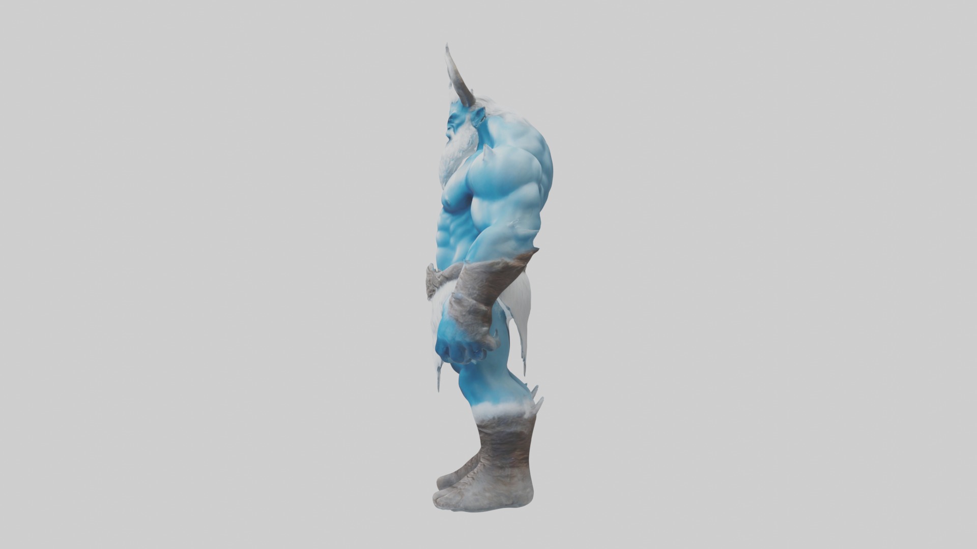 Frost Giant Model 1 Low-poly 3D model_6