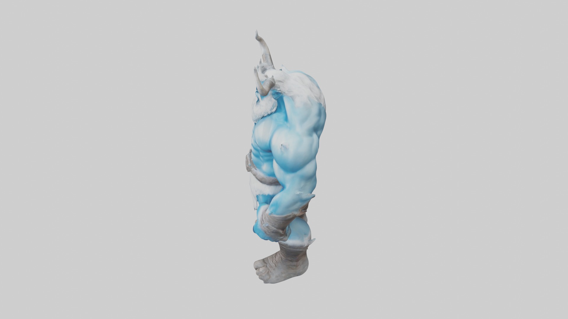 Frost Giant Model 1 Low-poly 3D model_11