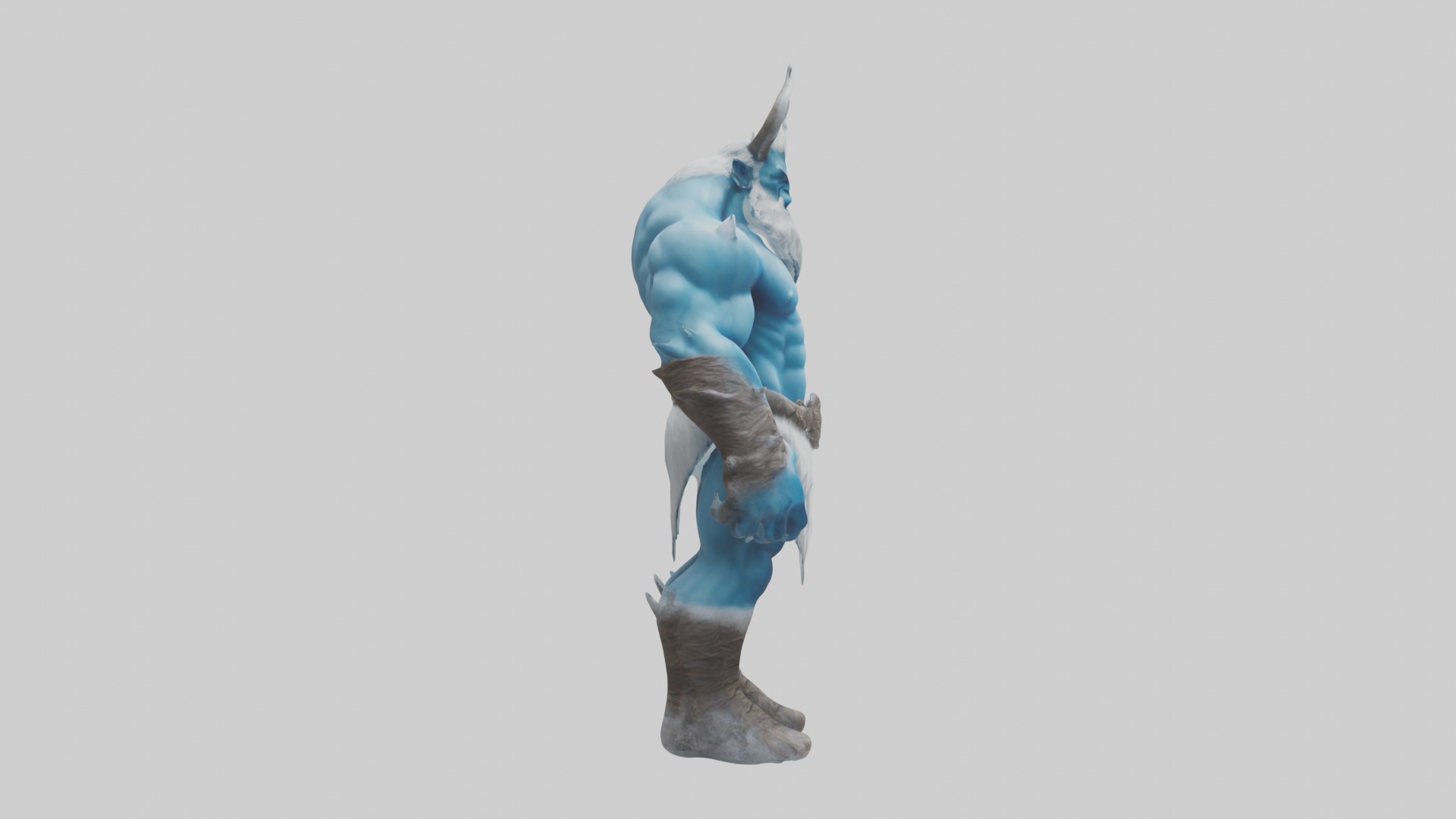 Frost Giant Model 1 Low-poly 3D model_7