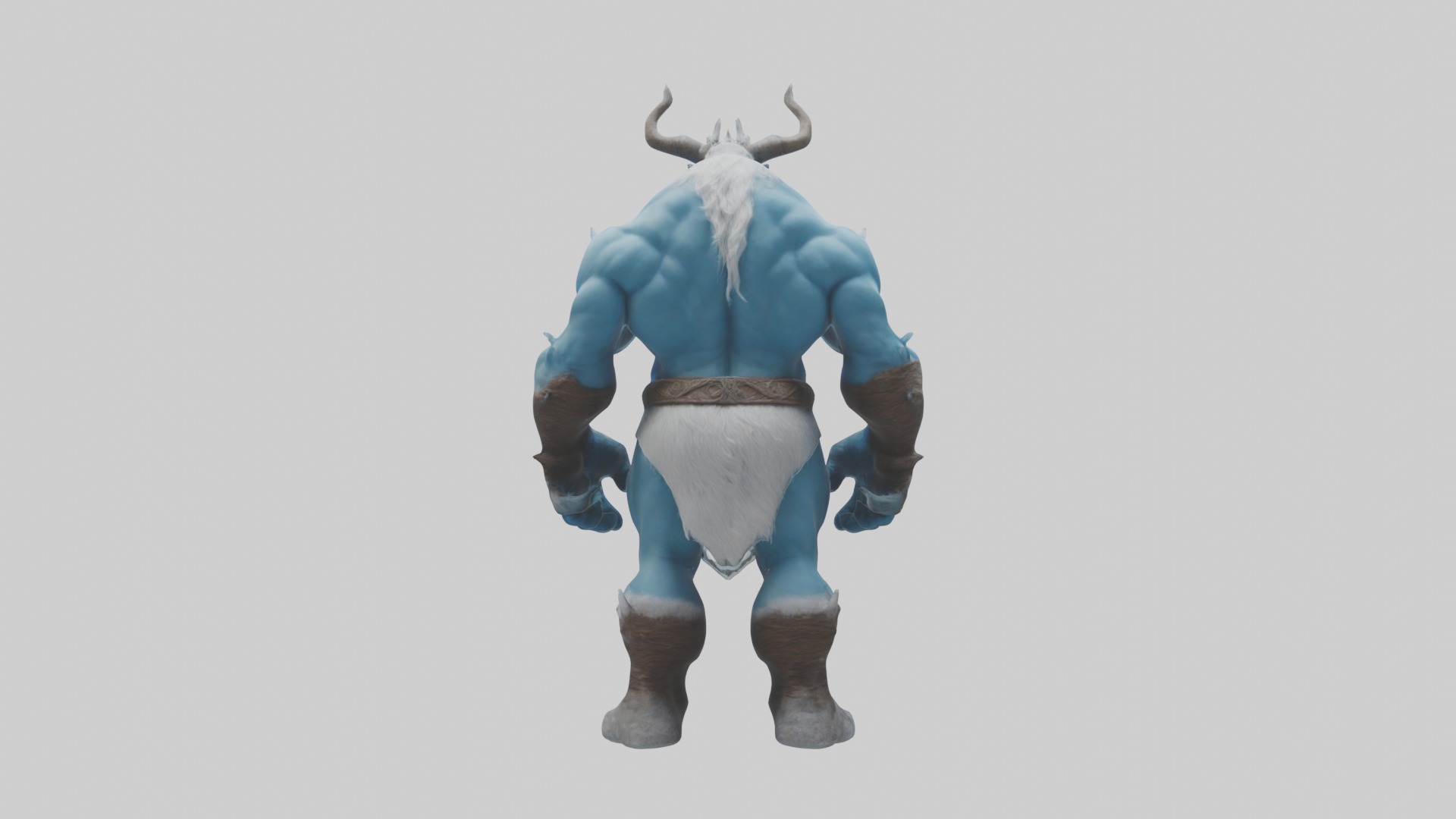 Frost Giant Model 1 Low-poly 3D model_2
