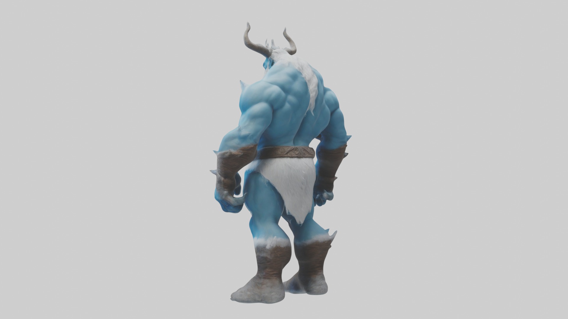 Frost Giant Model 1 Low-poly 3D model_3