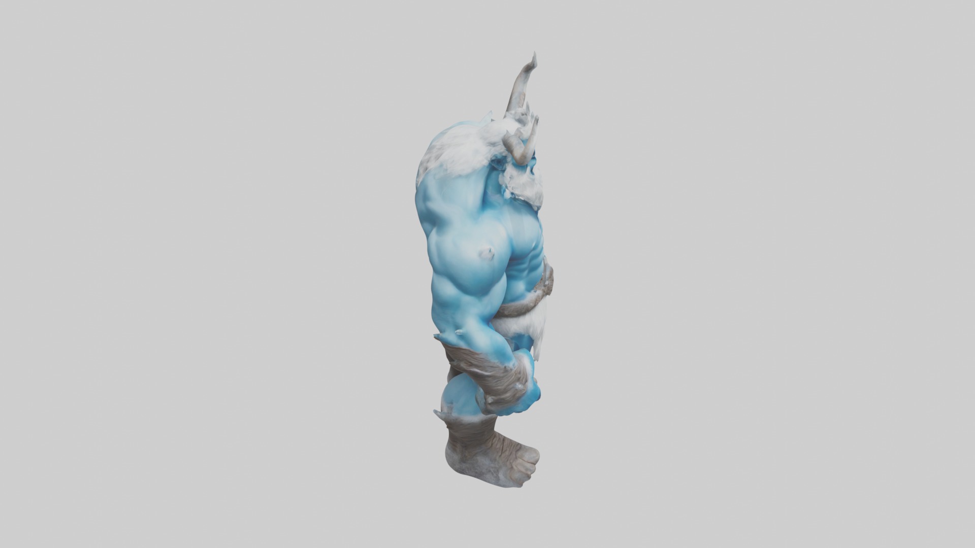 Frost Giant Model 1 Low-poly 3D model_12
