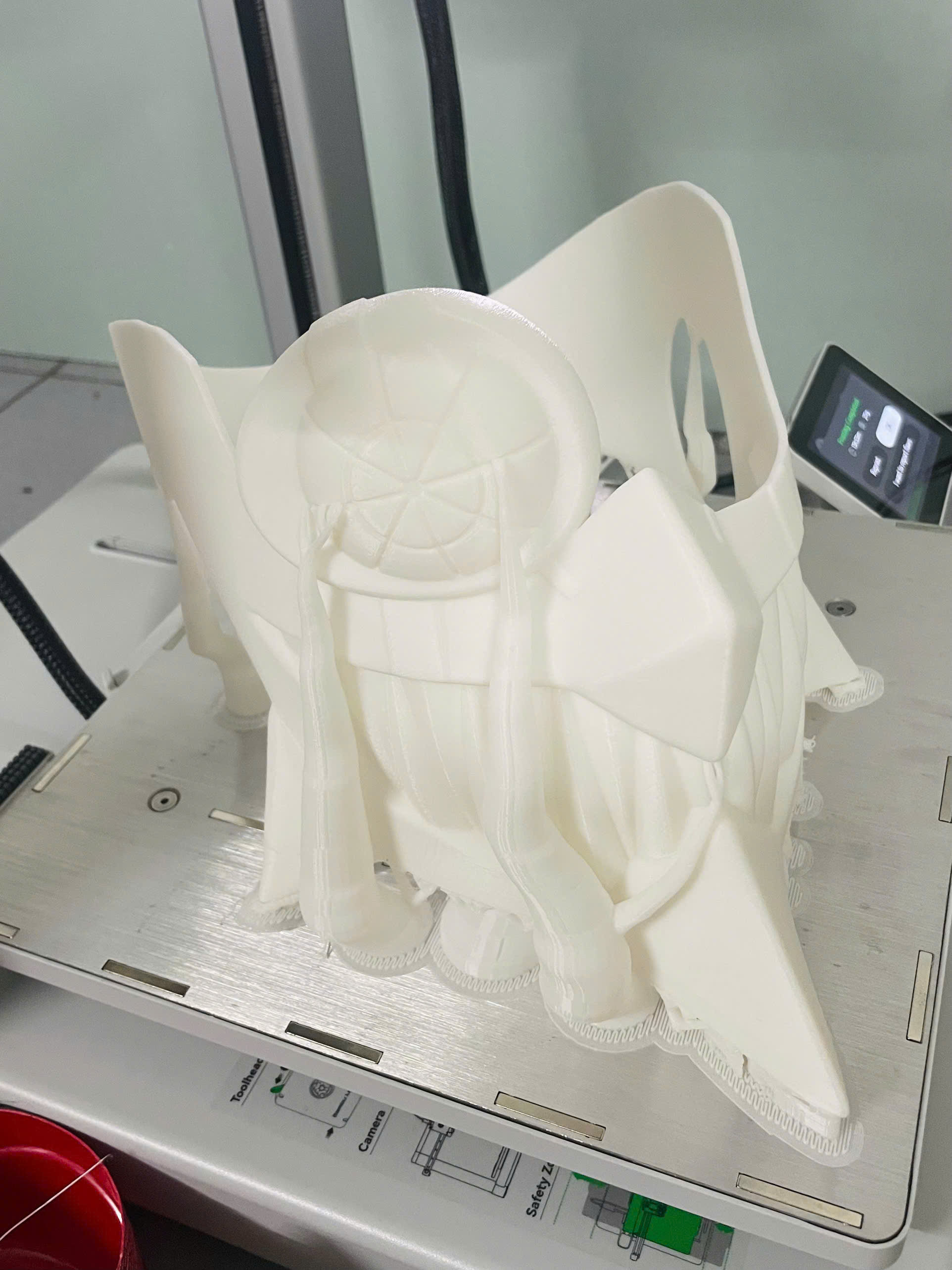 Umbrella Boy Face Mask - Dandadan Anime Cosplay  3D print model_9