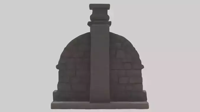 Forgefurnace Model Low-poly 3D model
