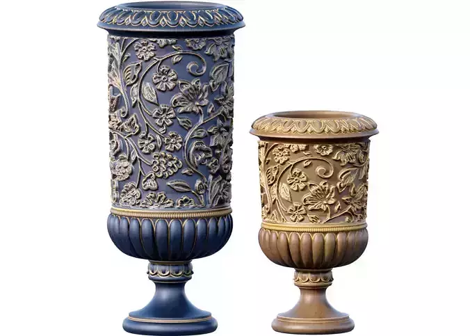 Classic Decorative Floor Vase urn Pot for Home Decoration 