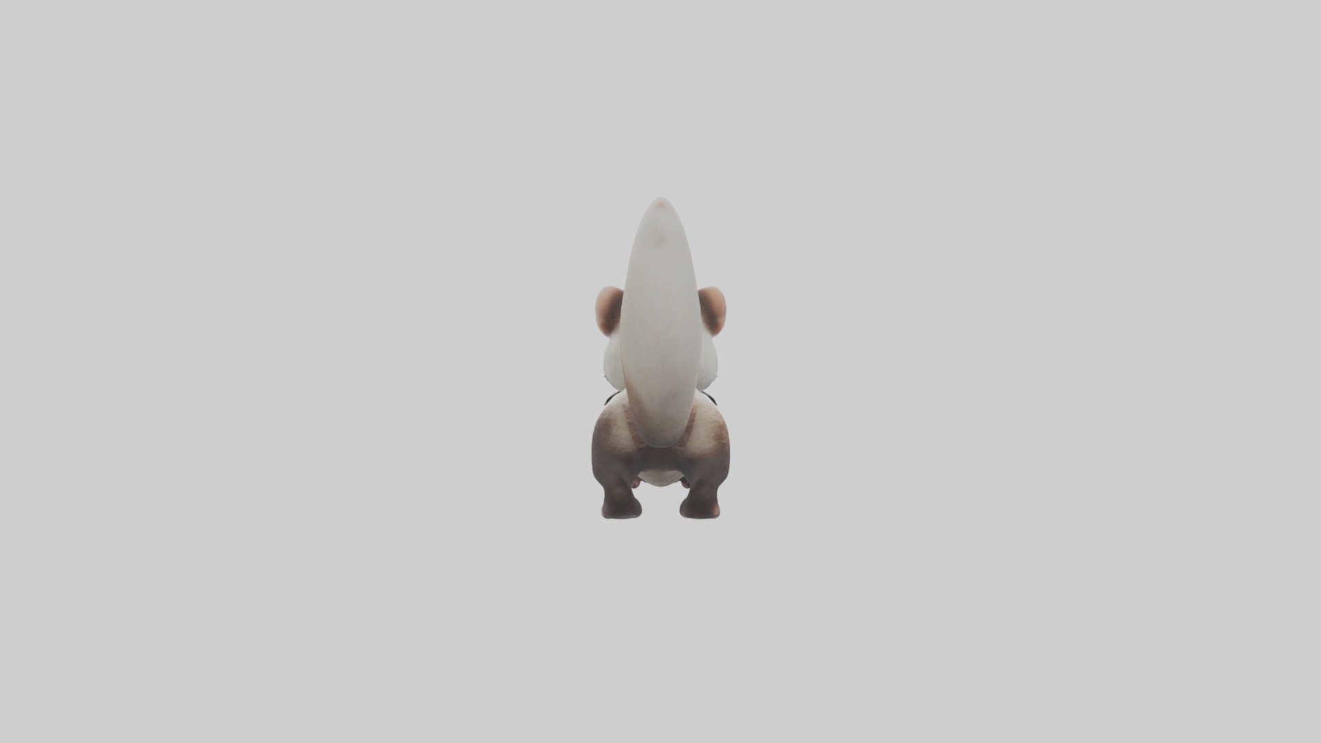 Ferret Model 1 Low-poly 3D model_1