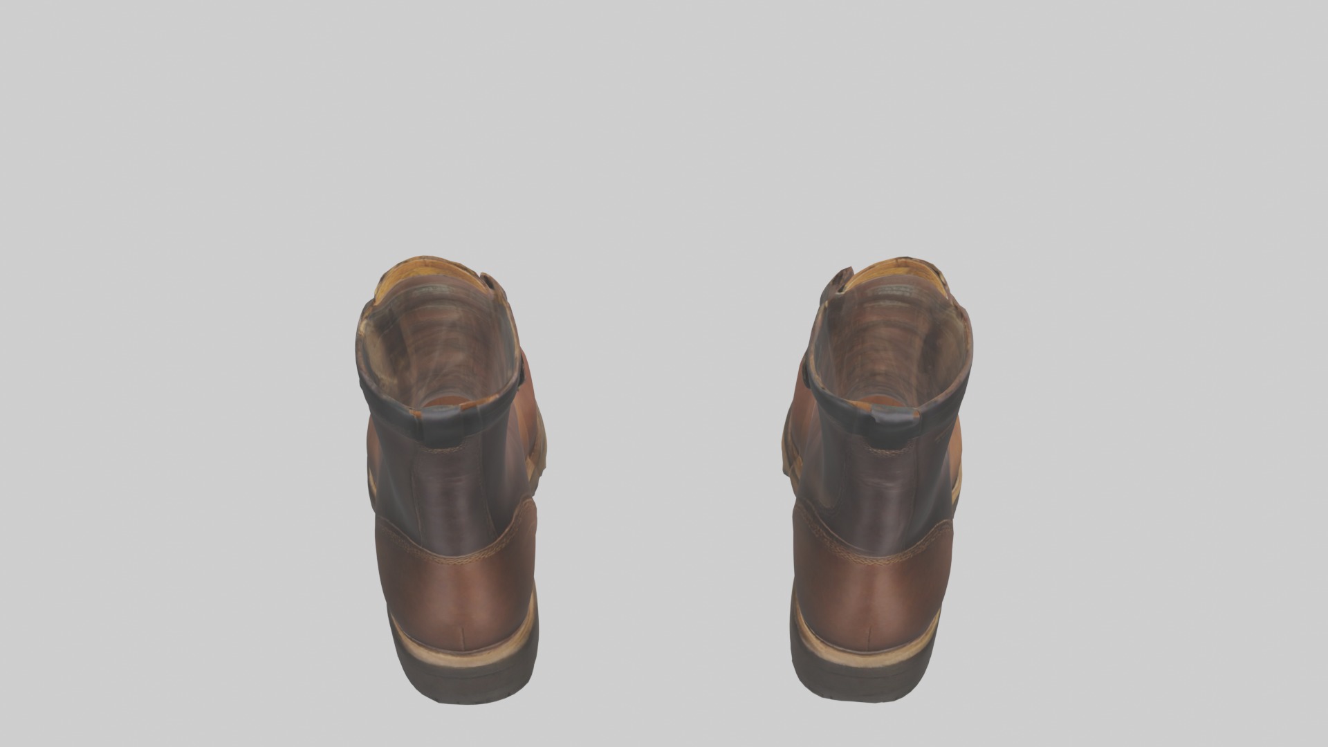 Farmboots Model Low-poly 3D model_9