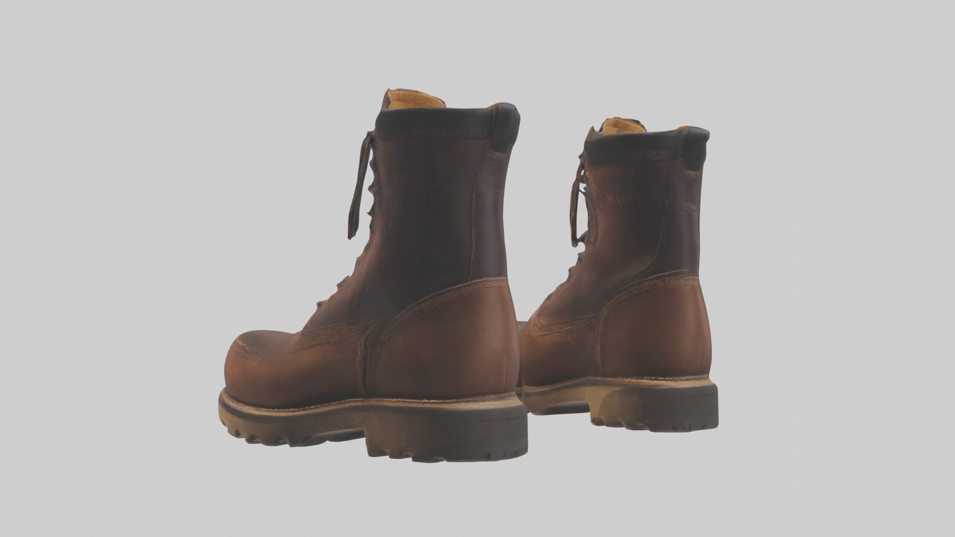 Farmboots Model Low-poly 3D model_1