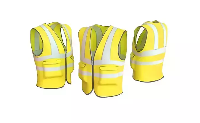 Realistic Worker Vest 006
