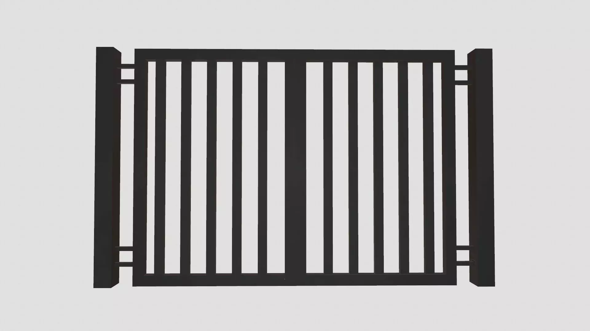 Door 3D Model Low-poly 3D model_0