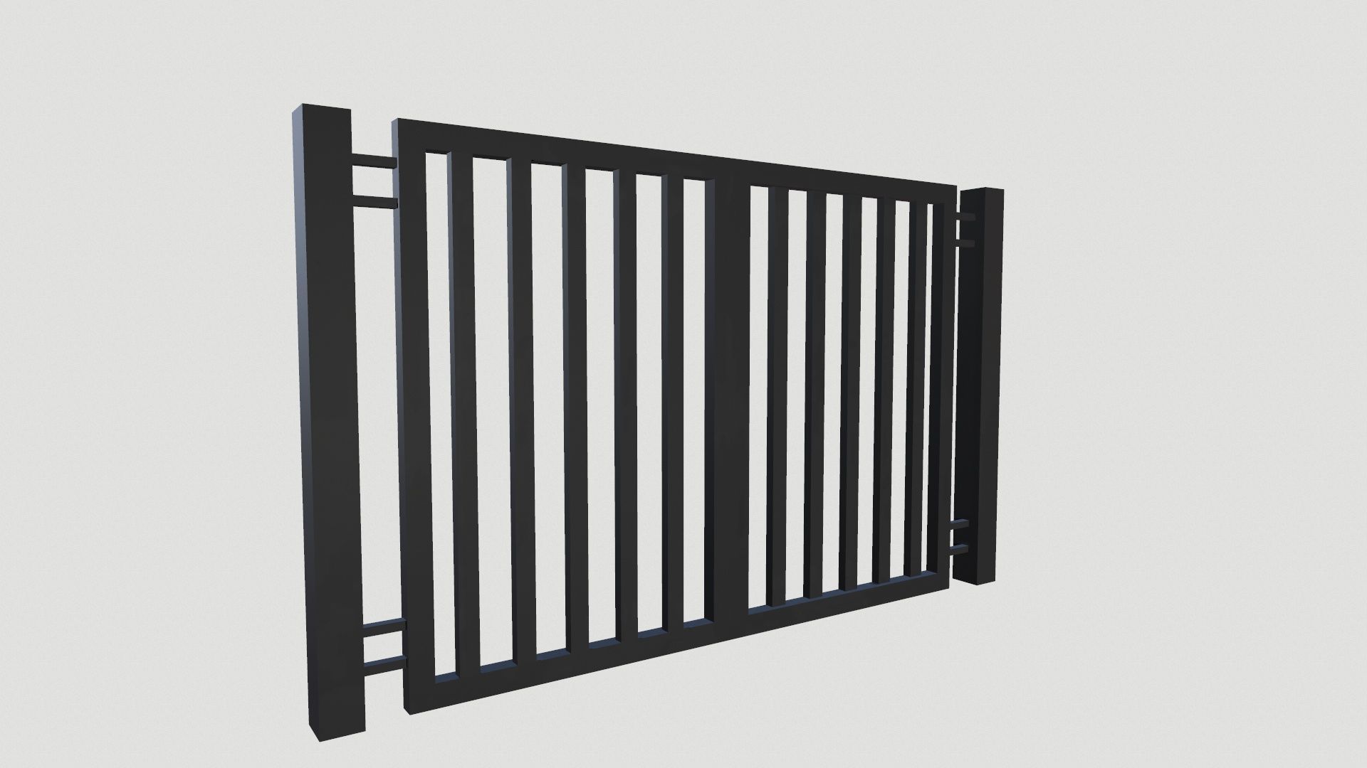 Door 3D Model Low-poly 3D model_4